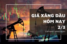 Giá xăng dầu hôm nay 2/3: Dứt đà giảm, giá dầu bật tăng trở lại
