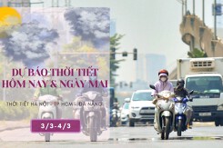Dự báo thời tiết hôm nay và ngày mai 4/3: Hà Nội tăng nhiệt, Đà Nẵng mưa lạnh, TP HCM vẫn duy trì nắng nóng