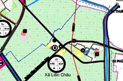 Bản đồ quy hoạch sử dụng đất xã Liên Châu, Thanh Oai, Hà Nội đến năm 2030