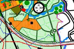 Bản đồ quy hoạch giao thông xã Mỹ Hưng, Thanh Oai, Hà Nội đến năm 2030
