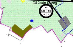 Bản đồ quy hoạch giao thông xã Xuân Dương, Thanh Oai, Hà Nội đến năm 2030