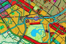 Bản đồ quy hoạch giao thông phường Long Hòa, quận Bình Thủy, TP Cần Thơ đến năm 2030, tầm nhìn đến năm 2050