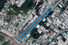Đường sẽ mở ở phường An Thới, quận Bình Thủy, TP Cần Thơ
