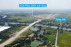 Khu công nghiệp 2.000 tỷ của Trung Quý - Bắc Ninh xong 99% mặt bằng