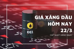 Giá xăng dầu hôm nay 22/3: Trong nước tăng vượt 24.000 đồng/lít