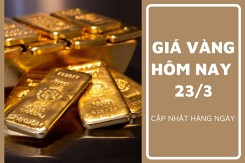 Giá vàng hôm nay 23/3: Vàng SJC duy trì 80 triệu đồng/lượng sáng cuối tuần