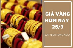 Giá vàng hôm nay 25/3: Vàng SJC tăng hơn nửa triệu đồng/lượng vào sáng đầu tuần