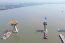 Đường vành đai 3 TP HCM đoạn Tân Vạn - Nhơn Trạch đang chậm tiến độ
