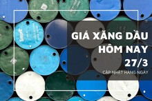 Giá xăng dầu hôm nay 27/3: Đồng loạt giảm do thị trường đè nặng lên nguồn cung của Nga
