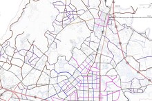 Bản đồ quy hoạch giao thông huyện Sóc Sơn, Hà Nội đến năm 2030