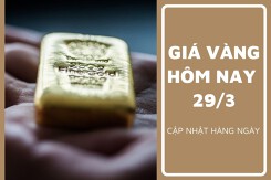 Giá vàng hôm nay 29/3: Vàng SJC tiếp đà tăng lên 81,5 triệu đồng/lượng