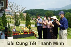 Bài cúng Tết Thanh minh tại nhà và ngoài mộ chuẩn nhất 2024