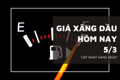 Giá xăng dầu hôm nay 5/3: Điều chỉnh không đồng nhất