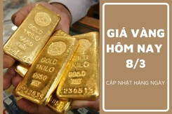 Giá vàng hôm nay 8/3: Vàng SJC tiếp tục tăng, hướng đến mốc 82 triệu đồng/lượng