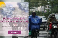Dự báo thời tiết hôm nay và ngày mai 9/3: Hà Nội vẫn mưa rét, Đà Nẵng mưa nhỏ, TP HCM trời nắng