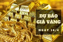 Dự báo giá vàng ngày 16/4 có thể biến động nhẹ?