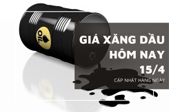 Giá xăng dầu hôm nay 15/4 điều chỉnh trái chiều sau cuộc tấn công của Iran