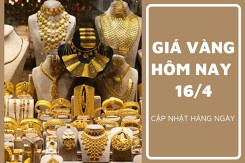 Giá vàng hôm nay 16/4 tiếp tục tăng, duy trì trên 84 triệu đồng/lượng