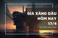 Giá xăng dầu hôm nay 17/4 biến động trái chiều do lo ngại về nhu cầu