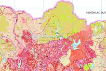 Bản đồ quy hoạch giao thông phường 8, TP Đà Lạt, Lâm Đồng giai đoạn 2021 - 2030