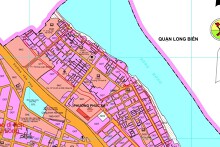 Bản đồ quy hoạch sử dụng đất phường Phúc Xá, Ba Đình, Hà Nội giai đoạn 2021 - 2030
