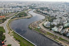 Thuận An 'cam kết thi công' 2 gói thầu cải tạo kênh dài nhất TP HCM