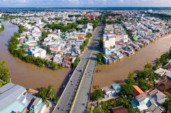Tiền Giang xây cầu đầu tiên vượt sông Mê Kông ra xã đảo Tân Phong