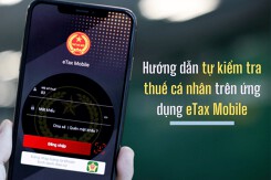 Chi tiết hướng dẫn tự kiểm tra thuế cá nhân trên ứng dụng eTax Mobile