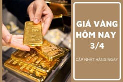 Giá vàng hôm nay (3/4) tăng, chạm ngưỡng 81,5 triệu đồng/lượng