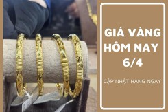 Giá vàng hôm nay (6/4) tăng vọt cả trên thị trường quốc tế và trong nước