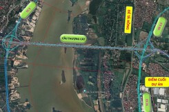 Hé lộ hình hài cầu Thượng Cát 6 làn xe dự kiến khởi công cuối năm nay