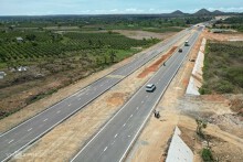 Thông xe đường nối cao tốc xuống biển Phan Thiết