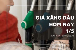 Giá xăng dầu hôm nay ngày 1/5 tiếp tục lao dốc do tồn kho dầu thô của Mỹ tăng