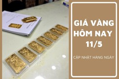 Giá vàng hôm nay 11/5 ổn định sau khi đạt đỉnh 92,4 triệu đồng/lượng