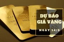 Dự báo giá vàng 14/5: Có thể giảm theo thị trường thế giới?
