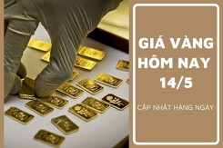 Giá vàng hôm nay 14/5 giảm mạnh trước phiên đấu thầu vàng lần thứ 6