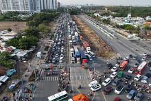 4 dự án nghìn tỷ 'giải cứu' kẹt xe khu đông TP HCM