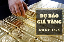 Dự báo giá vàng 18/5: Tiếp tục phục hồi vào ngày cuối tuần?