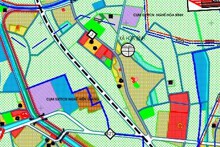 Bản đồ quy hoạch sử dụng đất xã Hòa Bình, Thường Tín, Hà Nội đến năm 2030