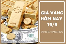 Giá vàng hôm nay 19/5: Vàng SJC giảm 2 triệu đồng/lượng trong tuần qua