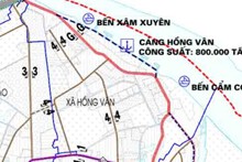Bản đồ quy hoạch giao thông xã Hồng Vân, Thường Tín, Hà Nội đến năm 2030