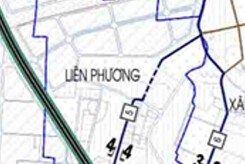 Bản đồ quy hoạch giao thông xã Liên Phương, Thường Tín, Hà Nội đến năm 2030
