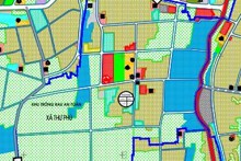 Bản đồ quy hoạch sử dụng đất xã Thư Phú, Thường Tín, Hà Nội đến năm 2030