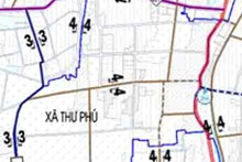 Bản đồ quy hoạch giao thông xã Thư Phú, Thường Tín, Hà Nội đến năm 2030