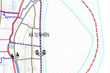 Bản đồ quy hoạch giao thông xã Tự Nhiên, Thường Tín, Hà Nội đến năm 2030