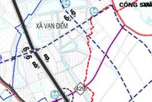 Bản đồ quy hoạch giao thông xã Vạn Điểm, Thường Tín, Hà Nội đến năm 2030