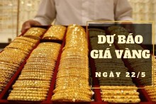Dự báo giá vàng 22/5: Sẽ tiếp tục lao dốc vào đầu phiên?