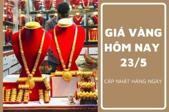 Giá vàng hôm nay 23/5 lùi về dưới 90 triệu đồng/lượng trước phiên đấu thầu