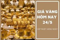 Giá vàng hôm nay 24/5 tiếp tục lao dốc, về mốc 89,5 triệu đồng/lượng