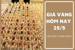 Giá vàng hôm nay 25/5 vẫn vững trên mốc 89 triệu đồng/lượng vào cuối tuần
